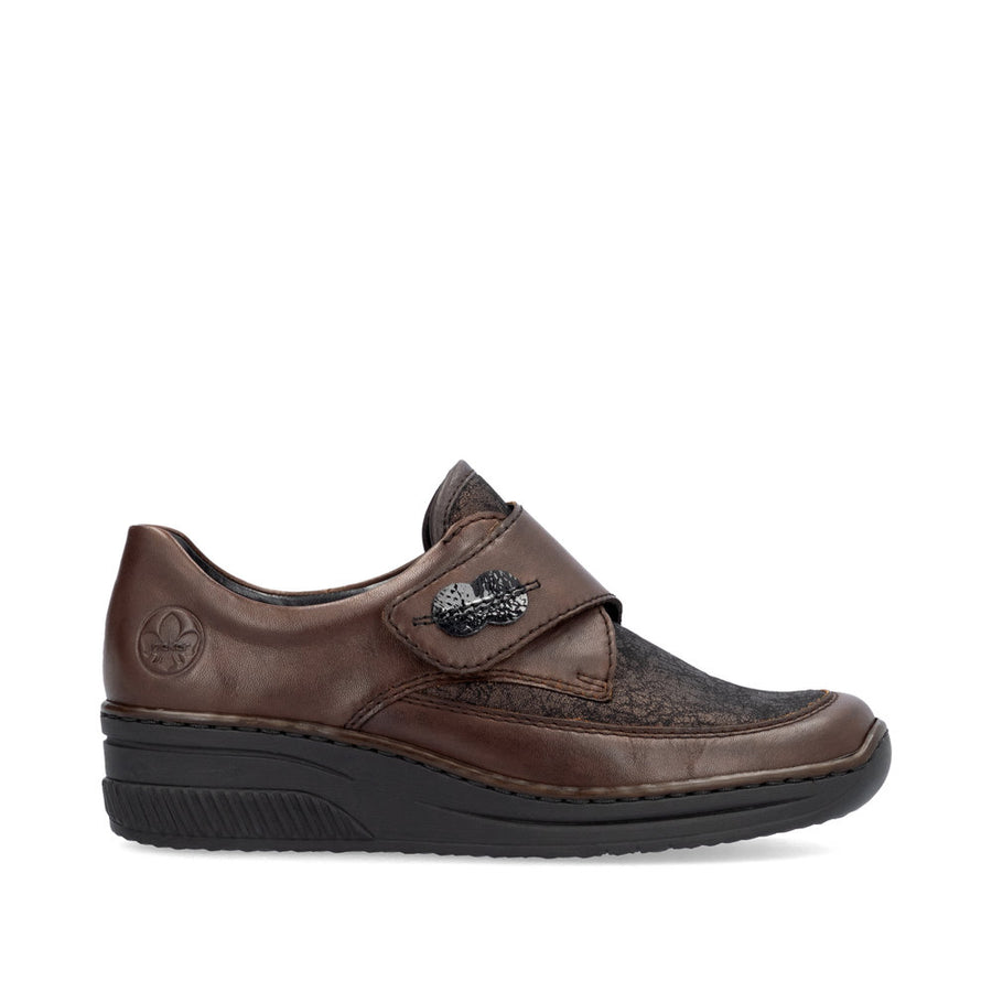 Rieker 487C0 Shoes-Brown