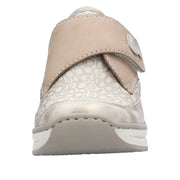 Rieker 487C0 Shoes-Beige Combo