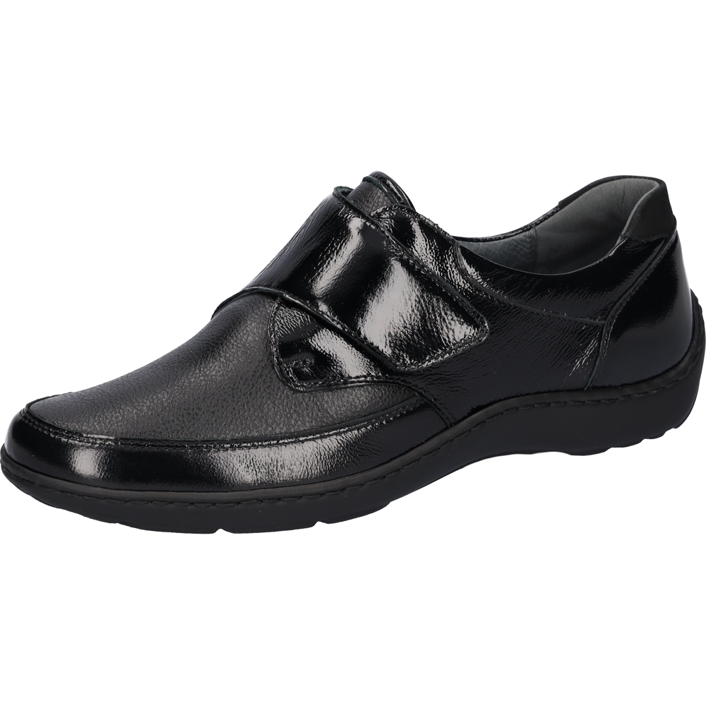 Waldlaufer 496H31 Ladies Shoe-Black H