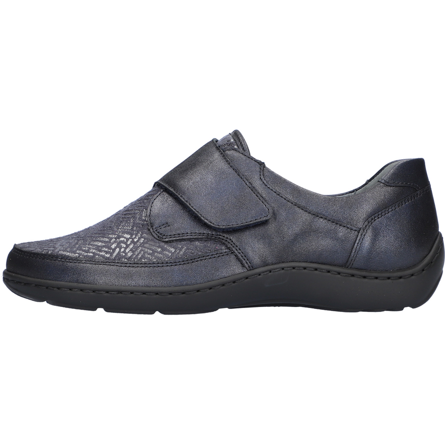 Waldlaufer 496H31 Ladies Shoe-Navy H