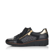 Rieker 53703 Shoes-Black