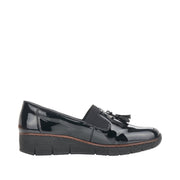 Rieker 53751 Ladies Shoe-Black