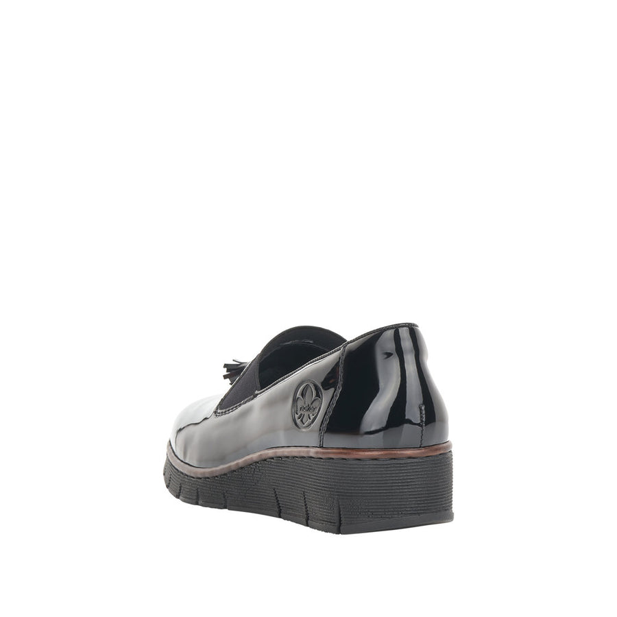 Rieker 53751 Ladies Shoe-Black