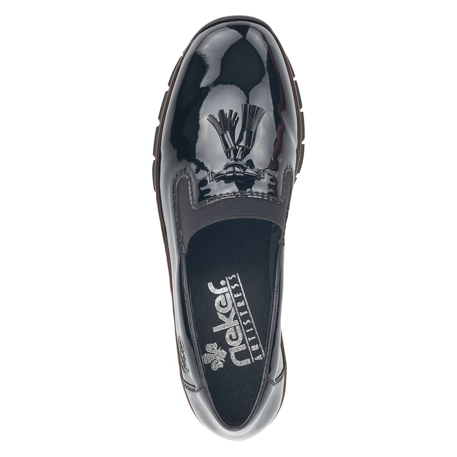 Rieker 53751 Ladies Shoe-Black