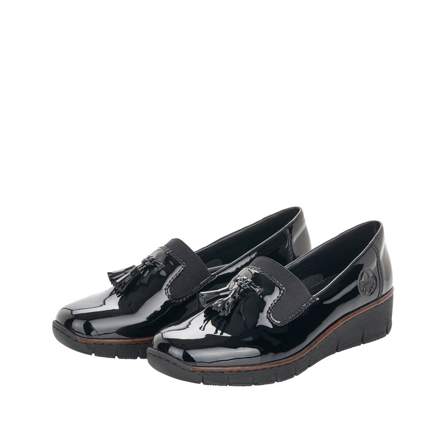Rieker 53751 Ladies Shoe-Black