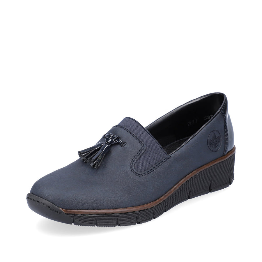 Rieker 53751 Shoes-Navy