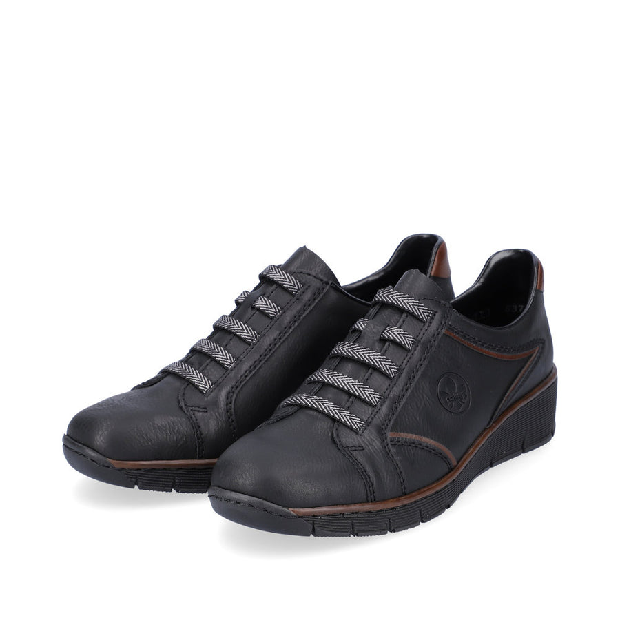 Rieker 53756 Shoes-Black