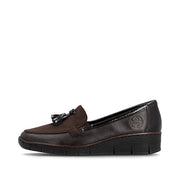 Rieker 53771-25 Ladies' Shoes-Mocca