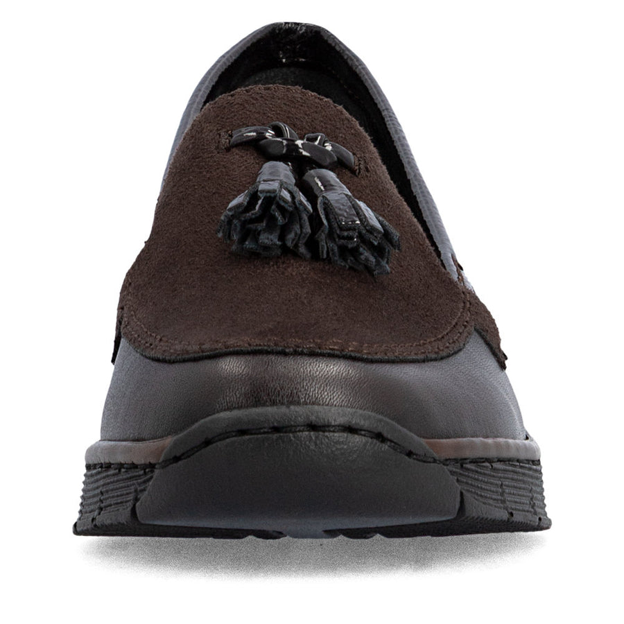 Rieker 53771-25 Ladies' Shoes-Mocca