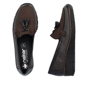 Rieker 53771-25 Ladies' Shoes-Mocca