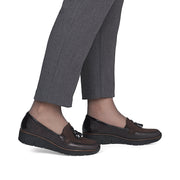 Rieker 53771-25 Ladies' Shoes-Mocca