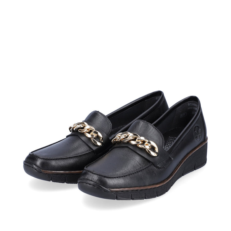 Rieker 53777 Shoes-Black