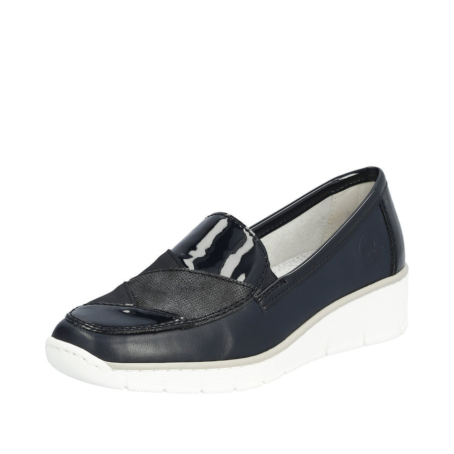 Rieker 53785 Shoes-Navy