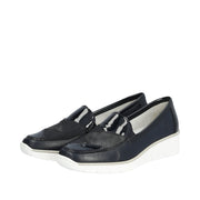 Rieker 53785 Shoes-Navy