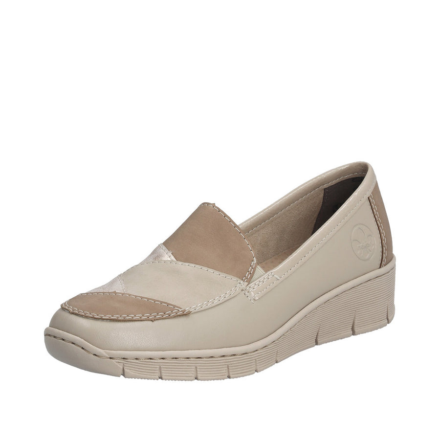 Rieker 53785 Shoes-Beige