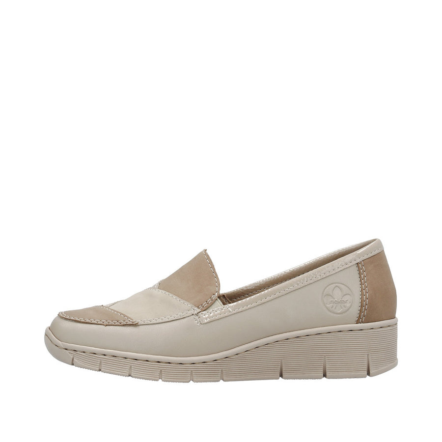 Rieker 53785 Shoes-Beige