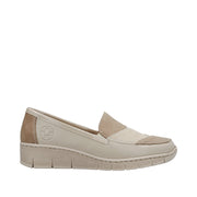 Rieker 53785 Shoes-Beige