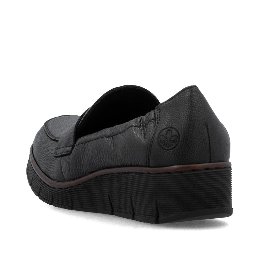 Rieker 53797-00 Shoes-Black