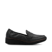 Rieker 53797-00 Shoes-Black
