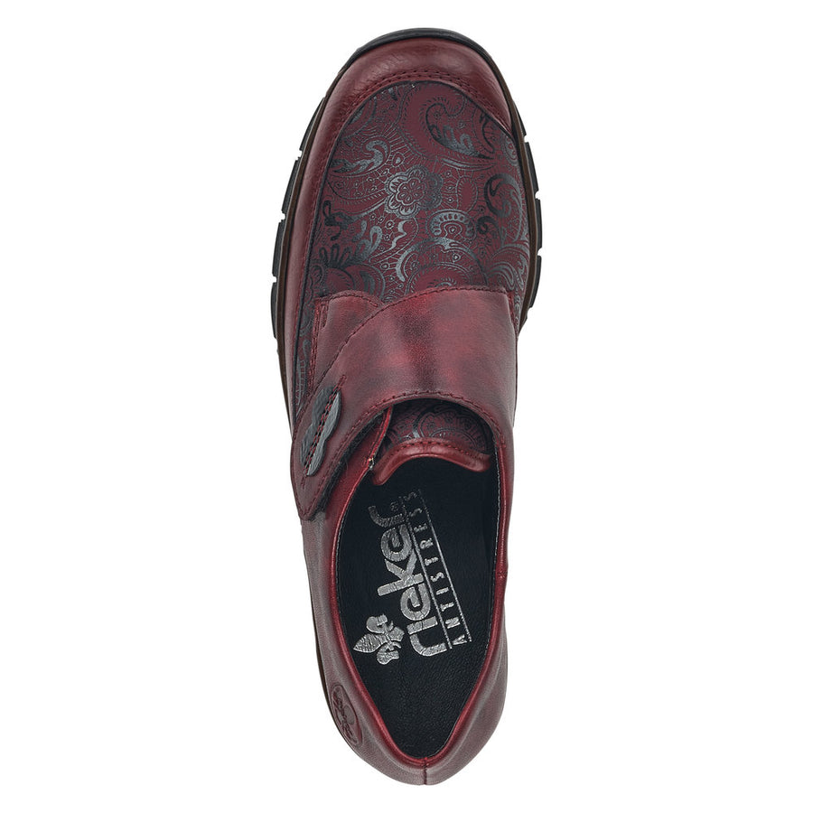 Rieker 537C0 Shoes-Wine E