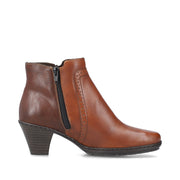 Rieker 57186 Ankle Boots-Tan