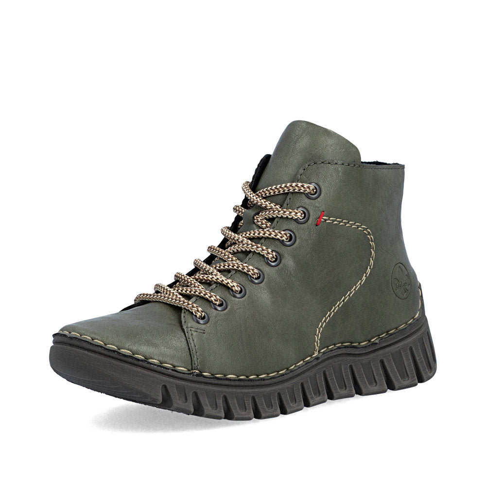 Rieker 57501-54 Ankle Boots-Khaki