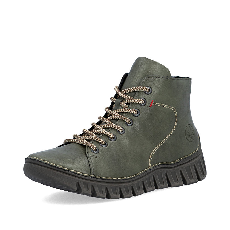 Rieker 57501-54 Ankle Boots-Khaki