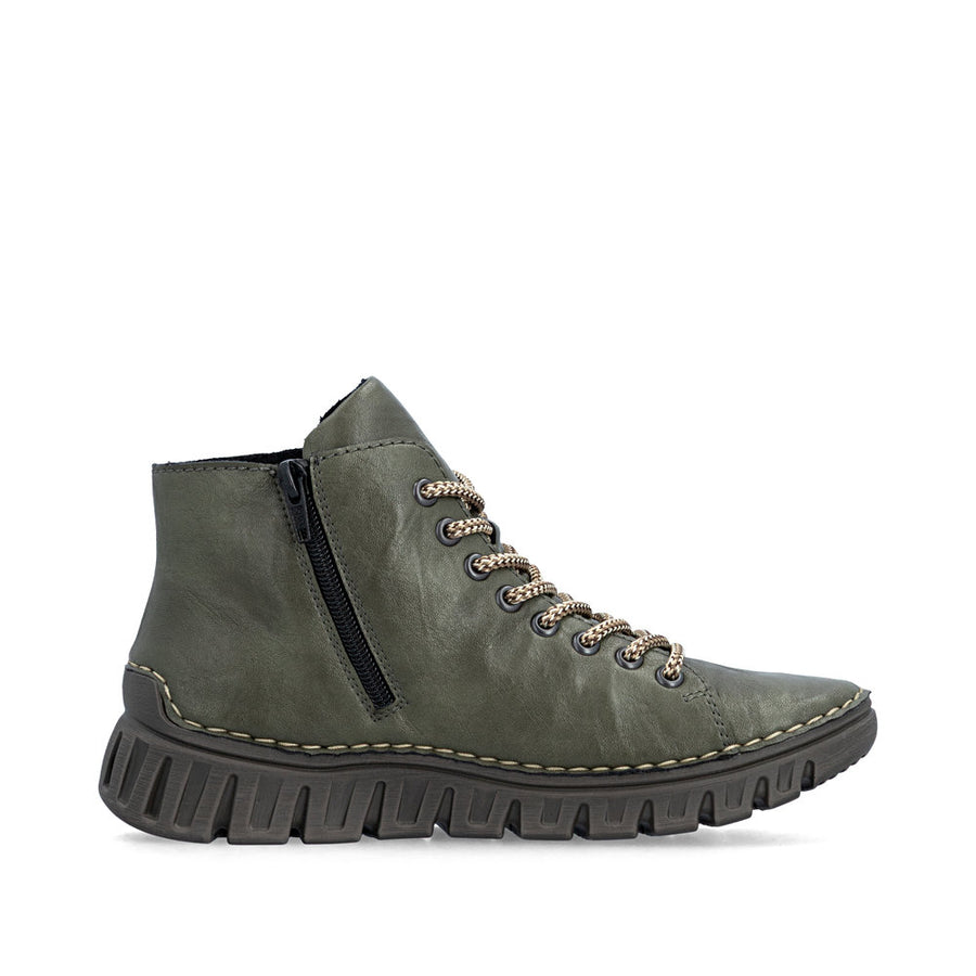Rieker 57501-54 Ankle Boots-Khaki