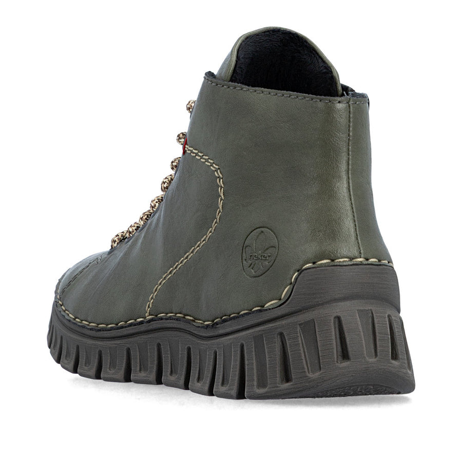 Rieker 57501-54 Ankle Boots-Khaki