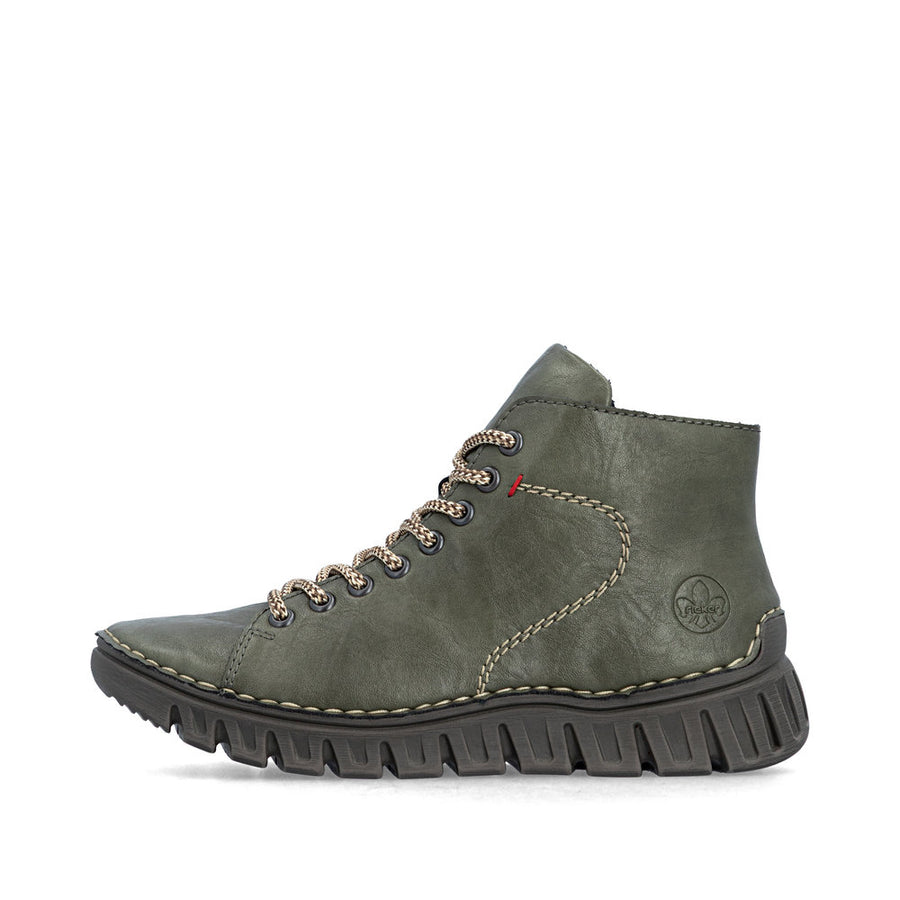 Rieker 57501-54 Ankle Boots-Khaki