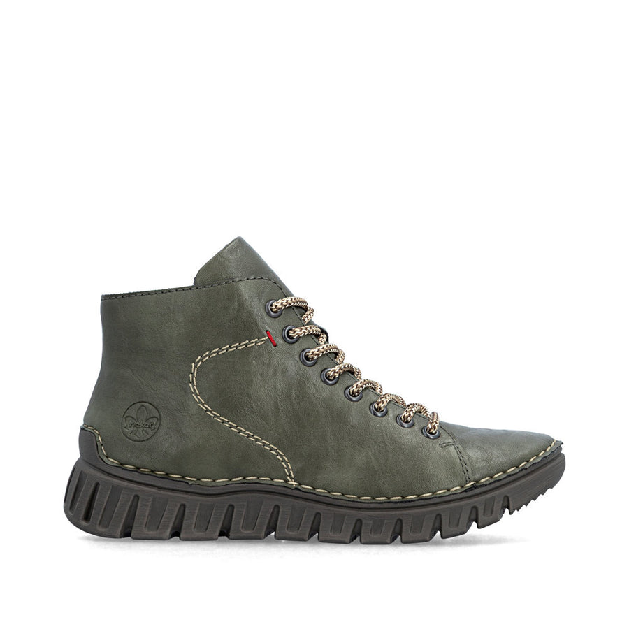 Rieker 57501-54 Ankle Boots-Khaki