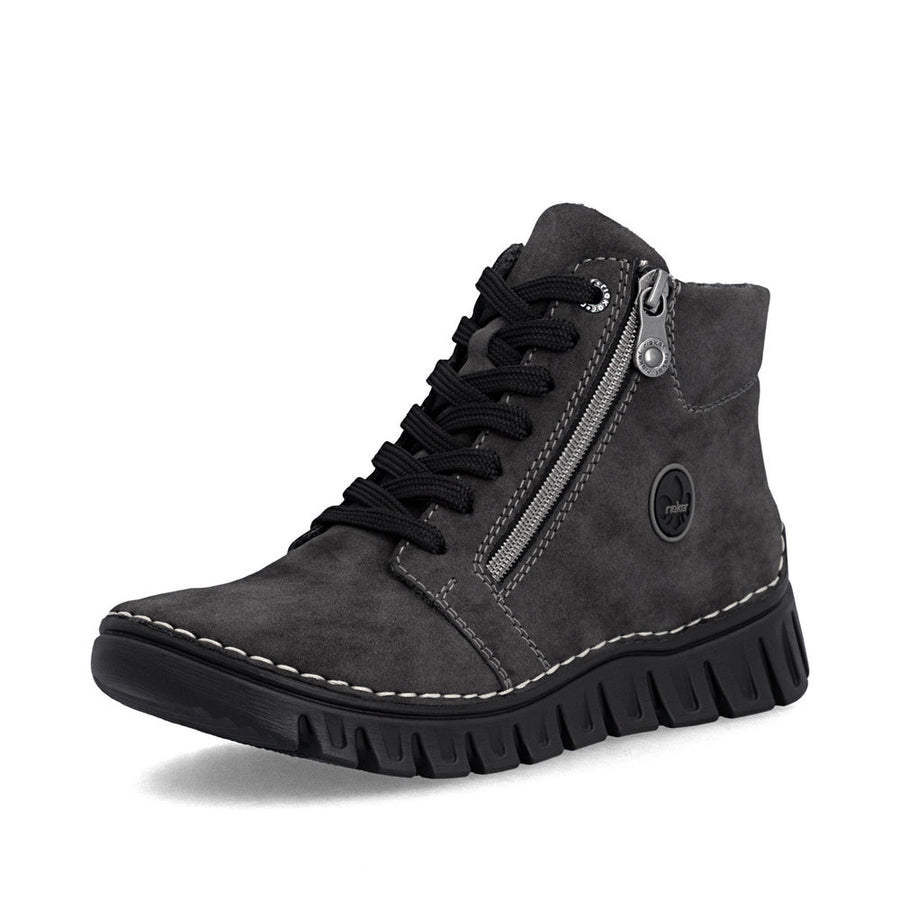 Rieker 57502-45 Ankle Boots-Anthracite