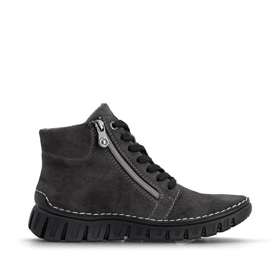 Rieker 57502-45 Ankle Boots-Anthracite