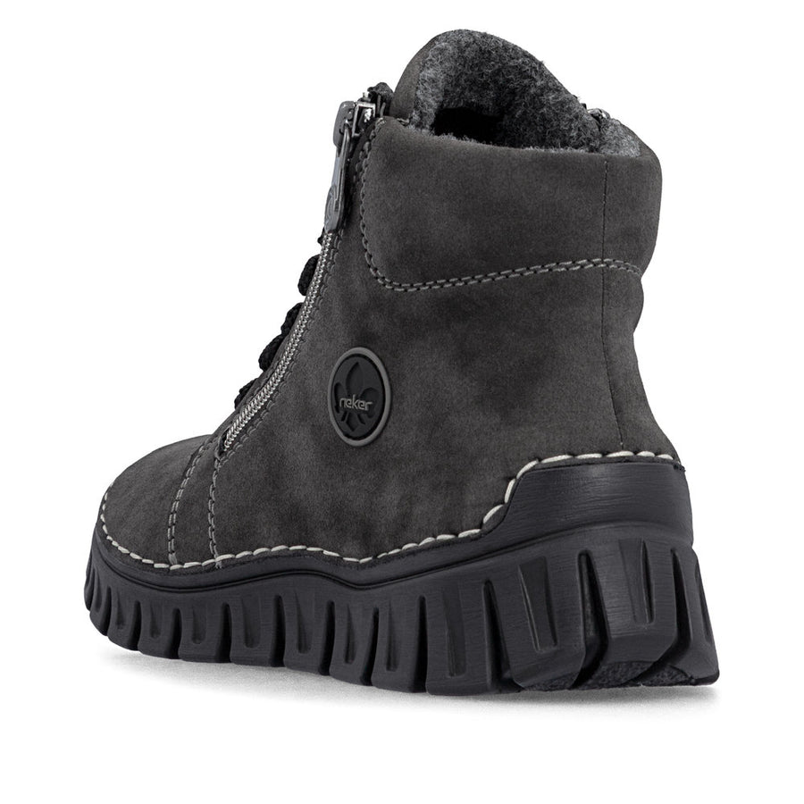 Rieker 57502-45 Ankle Boots-Anthracite