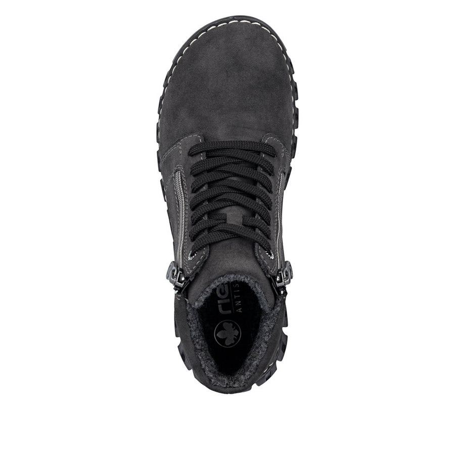 Rieker 57502-45 Ankle Boots-Anthracite