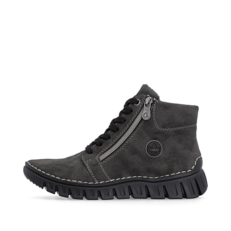 Rieker 57502-45 Ankle Boots-Anthracite
