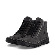 Rieker 57502-45 Ankle Boots-Anthracite