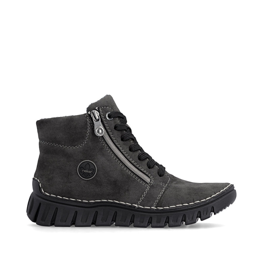 Rieker 57502-45 Ankle Boots-Anthracite