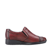 Rieker 58462 Shoes-Bordo