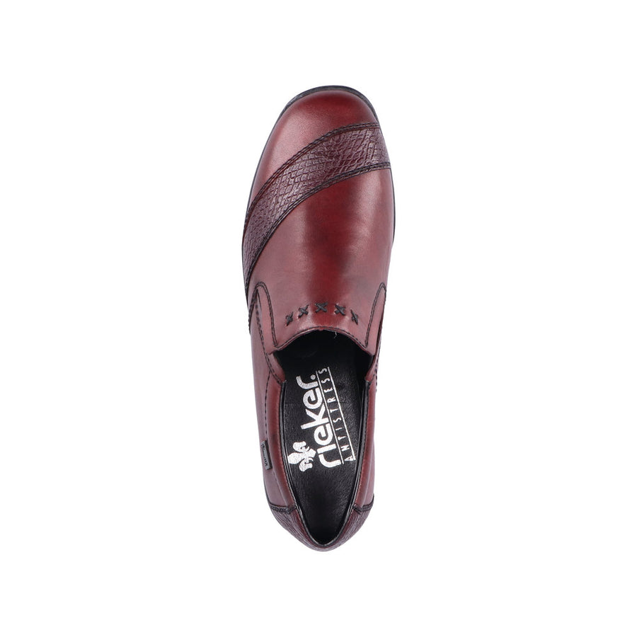 Rieker 58462 Shoes-Bordo