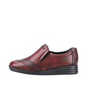 Rieker 58462 Shoes-Bordo