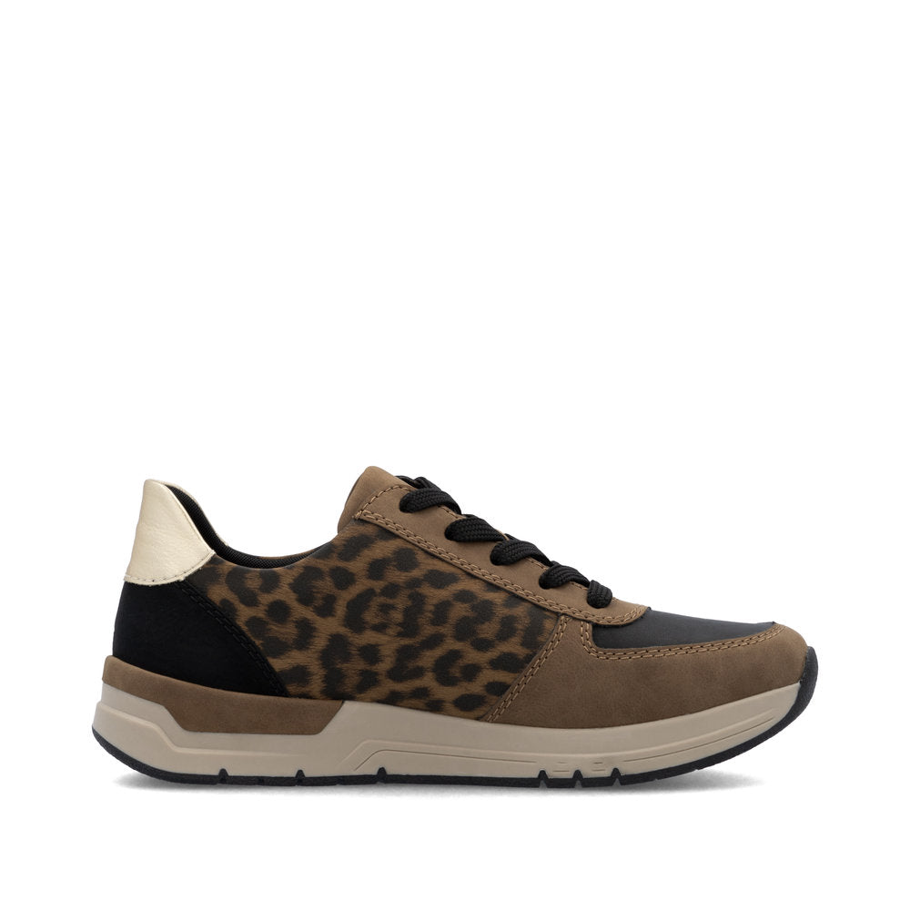 Rieker 58902-24 Ladies' Shoe-Brown Multi