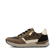 Rieker 58902-24 Ladies' Shoe-Brown Multi