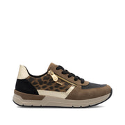 Rieker 58902-24 Ladies' Shoe-Brown Multi