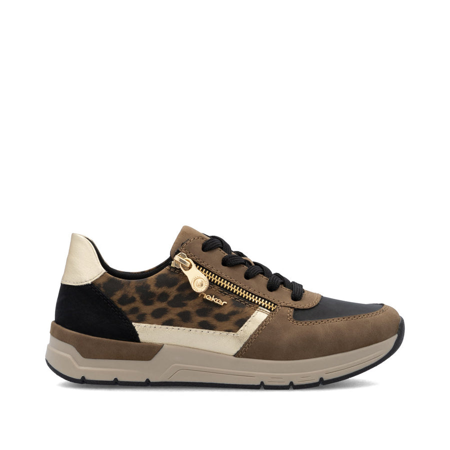 Rieker 58902-24 Ladies' Shoe-Brown Multi