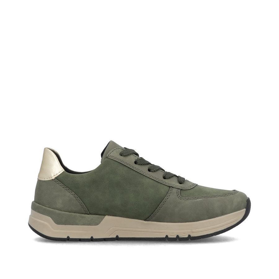 Rieker 58902-54 Ladies' Shoe-Olive