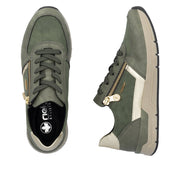 Rieker 58902-54 Ladies' Shoe-Olive