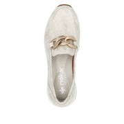 Rieker 58944-61 Shoes-Beige Gold