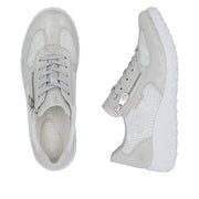 Rieker 59501 Trainers-Silver