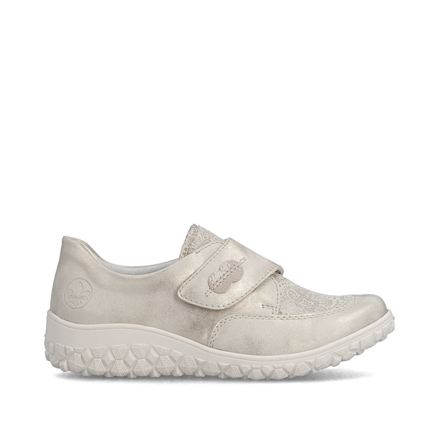 Rieker 59552-62 Ladies' Shoes-Beige